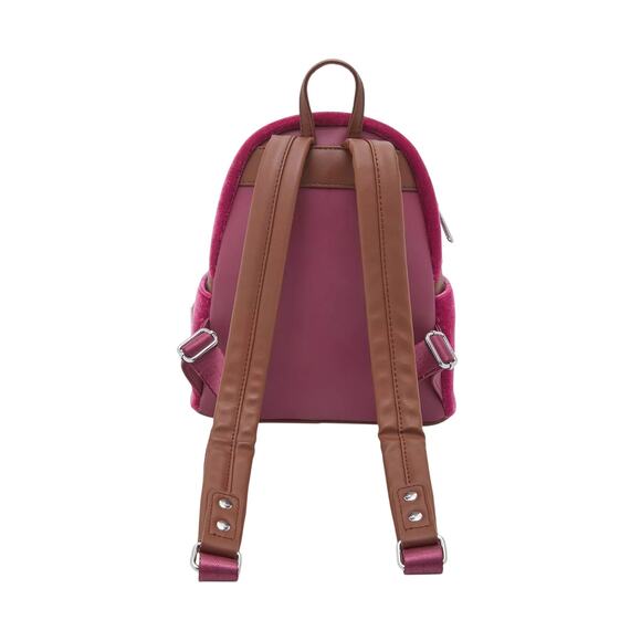 Loungefly Disney Beauty and the Beast Belle Winter Wear Storybook Mini Backpack